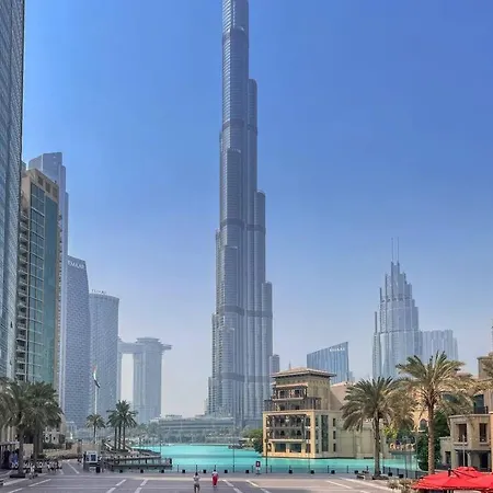 First Class 3Br Blissful Fountain Escape Dubai Exterior photo